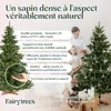 FairyTrees Sapin de Noël Artificiel 220cm NORDMANN | Arbre Voir les images du produit 6
