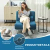 HOMCOM Klappbett Schlafsessel Gästebett Schlafsofa Produktbild-Vorschau 7