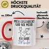 Eltern Mutter Vater Tasse Geschenk von 2 Kindern Lustige Produktbild-Vorschau 3