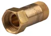 Messing Gewinde-Fitting Schaft flachdichtend mit Kappe Produktbild-Vorschau 1