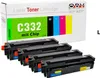 OBV Toner-Set für Lexmark C332 C3224dw C3326dw Schwarz, Produktbild-Vorschau 1