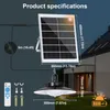 LED solární lampa detektor pohybu, závěsné světlo teplé Náhled obrázku produktu 9