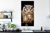 MuchoWow® Poster Eule - Vogel - Schwarz 60x120 cm - Produktbild-Vorschau 3