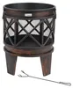 Tepro 1127 Feuerstelle Gracewood Terrassenofen Ofen Feuerkorb Kamingrill Gartenkamin Schwarz/bronze Feuerstellen Feuerkörbe 4011964011274 1127 237254 Produktbild-Vorschau