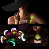 Konsait Neon Temporäre Tattoos UV Body & Face Painting für Produktbild-Vorschau 5