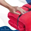 Feluna XXL Kuscheldecke 220x200 cm Rot – Ultra flauschige Produktbild-Vorschau 4