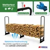 Kaminholzregal CHIMERA | für außen | HxBxT 117x260x36cm | Produktbild-Vorschau 2