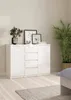 Sideboard NAIA Buffet blanc brillant Voir les images du produit 2