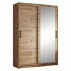 BEAUTYSOFA | Schwebetürenschrank HELA 120 cm Eiche Artisan Produktbild-Vorschau 2
