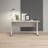 Prisme Schreibtisch Breite 150 cm weiss. Produktbild-Vorschau 2