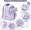 Schulrucksack Mädchen – Wasserdichter Rucksack mit Produktbild-Vorschau 7