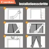 Magnetická síť proti hmyzu na dveře proti hmyzu 90x220cm, Náhled obrázku produktu 5