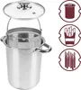 Edelstahl Schinkenkocher 1,5 kg Set inkl. Thermometer, Produktbild-Vorschau 5