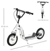 HOMCOM Kinderroller ab 5 Jahre Scooter Cityroller Produktbild-Vorschau 3