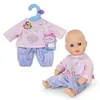 BABY born Jogginganzug, mit rosa Langarm-Shirt und lila Produktbild-Vorschau 1