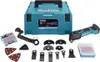 A collection of Makita power tool accessories and a power tool are laid out on a white background. Náhľad obrázku produktu