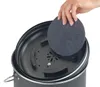 Kovový kompostér WENKO Nero 6 l v černé barvě 22,5 x 22,5 Náhled obrázku produktu 5