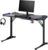Computertisch Bernal - 119x60x76cm - mit LED-Beleuchtung - Produktbild-Vorschau 2