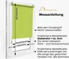 Diagram showing how to measure for a roller blind installation. Produktbild-Vorschau