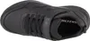 A top-down view of a black sneaker. Voir les images du produit