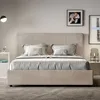 ITYHOME - Gepolstertes Bett ohne Lattenrost 160x190 mit Produktbild-Vorschau 2
