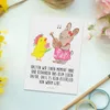 Mr. & Mrs. Panda Postkarte Ostern Frühlingsgefühle - Weiß - Produktbild-Vorschau 2