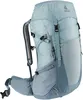 A studio shot of a blue and gray Deuter backpack against a white background. Podgląd zdjęcia produktu
