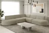 Ecksofa Designersofa PALMA in Stoff Ascot Champagne Produktbild-Vorschau 1