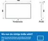 LED Spiegel 100×60cm Sensor-Schalter Kaltweiß dimmbar Produktbild-Vorschau 10