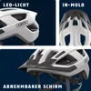 Casque VTT Abus 94644 - ADURO 3.0 LED POLAR WHITE L Voir les images du produit 5