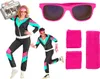Uni Set 80 er Jahre  Trainingsanzug Schweißbänder Gr. S-XXL Produktbild-Vorschau 1