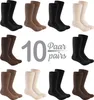BRUBAKER 10 Paar Herrensocken in Geschenkbox - Komfort & Produktbild-Vorschau 2