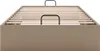 vidaXL Ottoman-Bett ohne Matratze Cappucino 100x200cm Produktbild-Vorschau 6