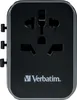 Adattatore da viaggio Verbatim Eu/Uk/Us2Xusb-A/2Xusb-C Pd Anteprima dell’immagine prodotto 17