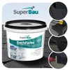 Superbau Dachfarbe Schwarz 7kg, Sockelfarbe WASSERDICHT, Produktbild-Vorschau 2