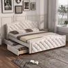 Sweiko Polsterbett (1-tlg), Doppelbett 140 x 200 cm mit Produktbild-Vorschau 1