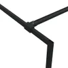 vidaXL Duschwand für Begehbare Dusche Schwarz 100x195 cm Produktbild-Vorschau 6