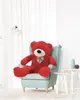 Gustaw Plyšový medvěd velký XXL (červený, 130 cm) Classico Náhled obrázku produktu 2