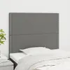 vidaXL Kopfteile 2 Stk. Dunkelgrau 100x5x78/88 cm Stoff -  Produktbild-Vorschau 10