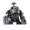 A grey miniature figure of a Warhammer 40k Ork Meganob. Náhled obrázku produktu