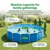 Piscina con telaio rotonda - 457 x 122 cm - 8 pezzi  S616 Anteprima dell’immagine prodotto 7