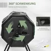 Trommel-Komposter 160L Gartenkomposter Mit 2 Kammern, Produktbild-Vorschau 4