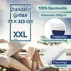 Liegenbezug Frottee für Gartenliege, 100% Baumwolle, 75x215 Produktbild-Vorschau 3