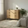 Home Deluxe - NYLA komoda - 90 x 80 I Příborník, šatní Náhled obrázku produktu 2