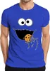 Keksmonster, grappig T-shirt voor heren, met afbeelding van Productafbeelding-voorbeeld 6