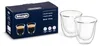DeLonghi Espresso 2er Doppelwandiges Thermoglas Produktbild-Vorschau 1