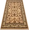 A rectangular rug with a traditional floral pattern is shown from a slightly elevated angle against a white background. Produktbild-Vorschau