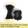 Nordstern LED Lichterkette Warmweiß 96 LEDs - Beleuchtung Produktbild-Vorschau 2
