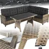 tectake® Rattan Lounge Catania für 6 Personen Produktbild-Vorschau 1