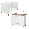roba Babymöbel Set 2-teilig Ole - Kinderbett 70 x 140 cm Produktbild-Vorschau 2
